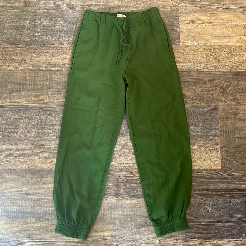 Madewell cotton Drawstring Track Trousers